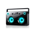 Ion Spectraboom Stereo Wireless Boombox with Lighted Speakers
