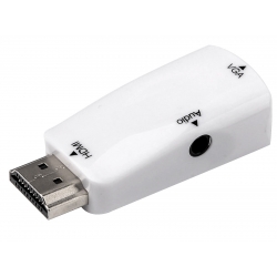 HDMI Male To VGA Female Adapter with Audio,no need extra power